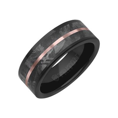 Meteorite & Tungsten - Center Line Band - J36740