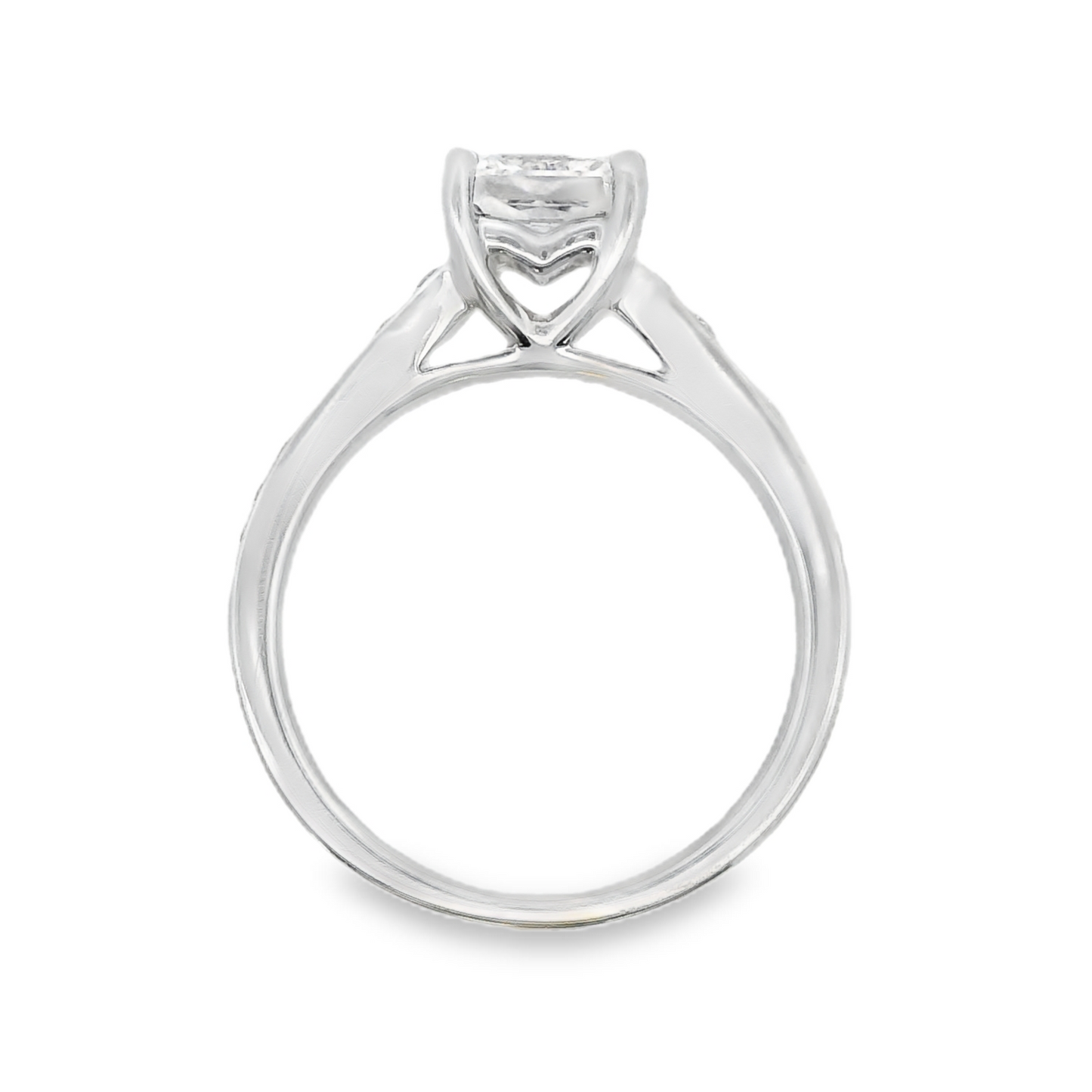 18K White Gold - Diamond Ring - 22767