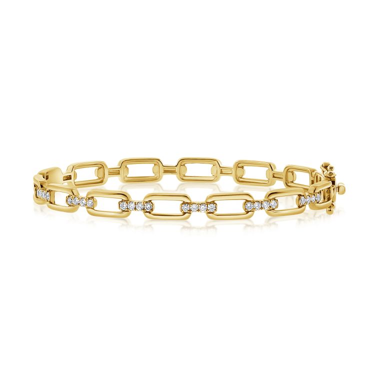 14KY Designer Links Bracelet-YKB00109-001