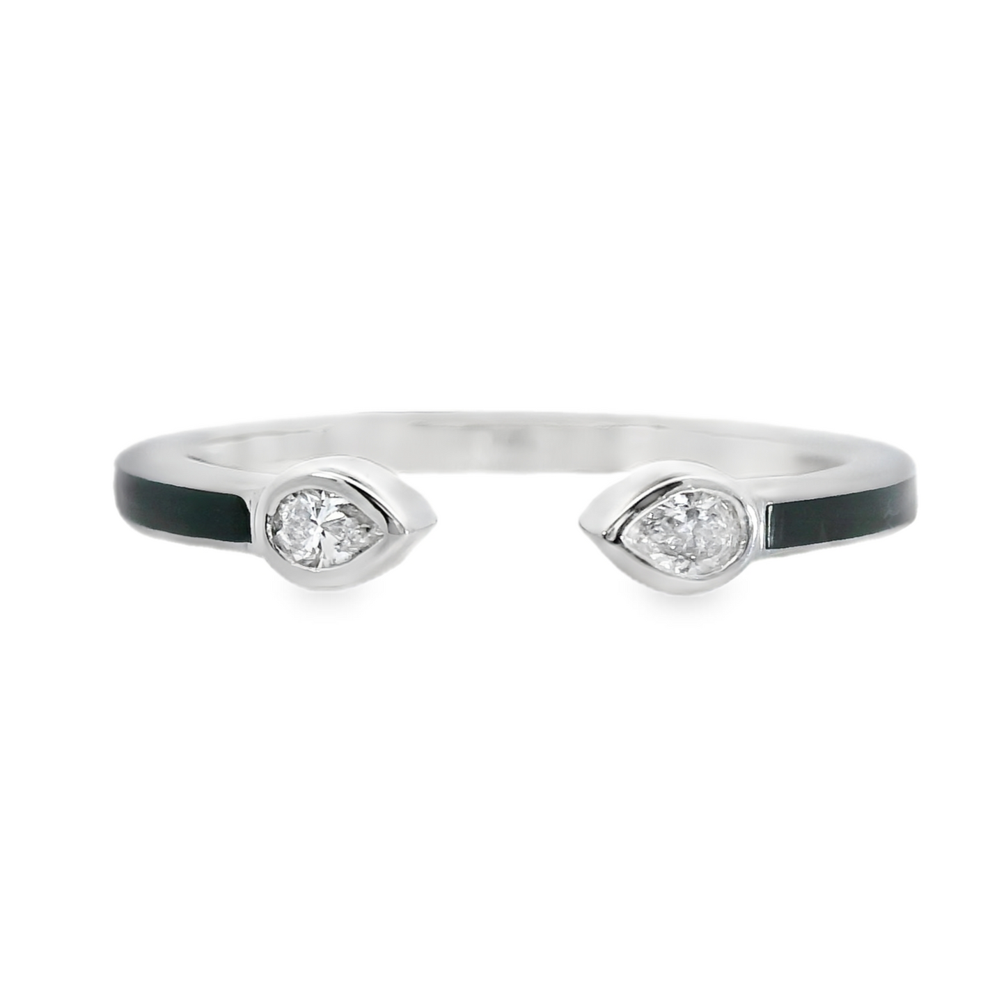 14K White Gold - Fashion Band - J36601