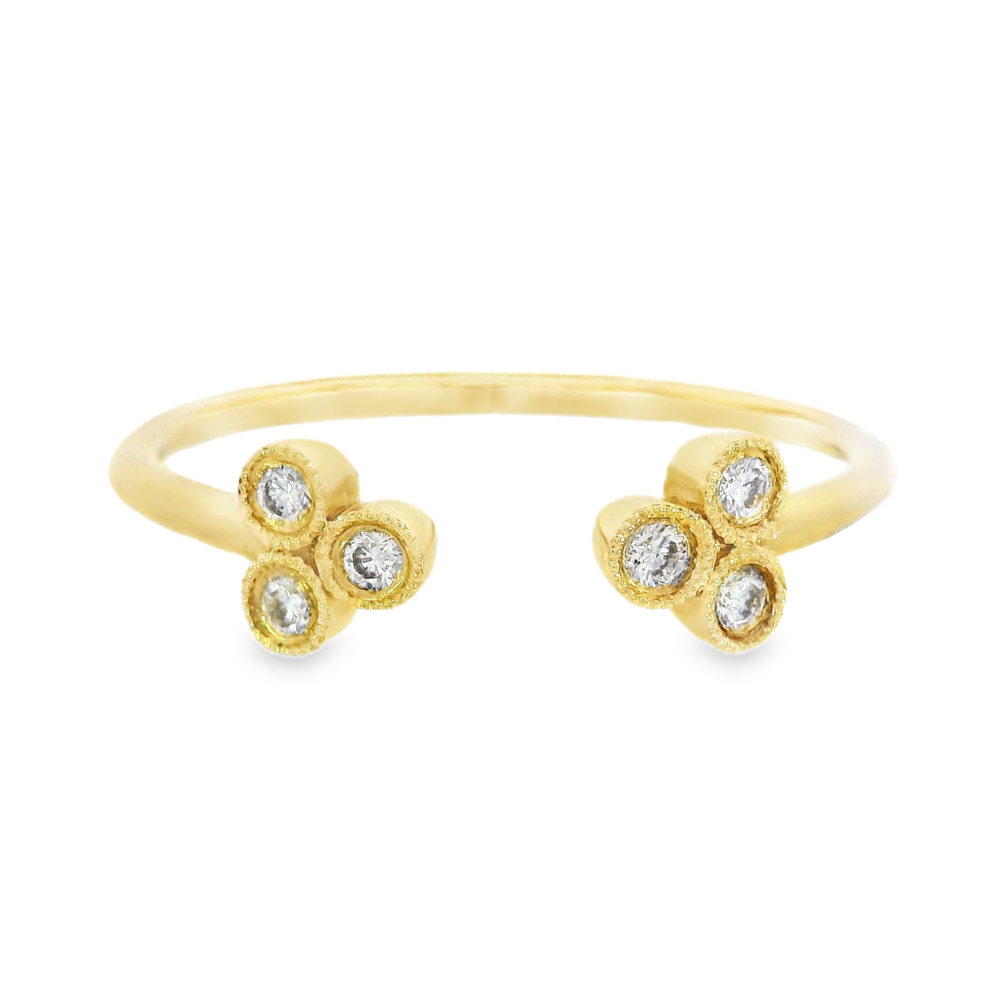 14K Yellow Gold - Diamond Fashion Ring - J34638