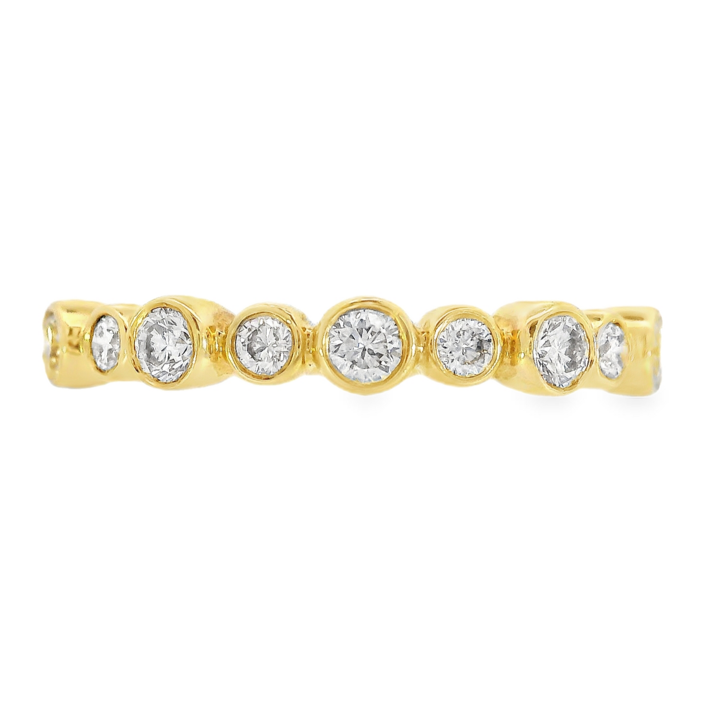 18K Yellow Gold - Ladies Fashion Band - J36144