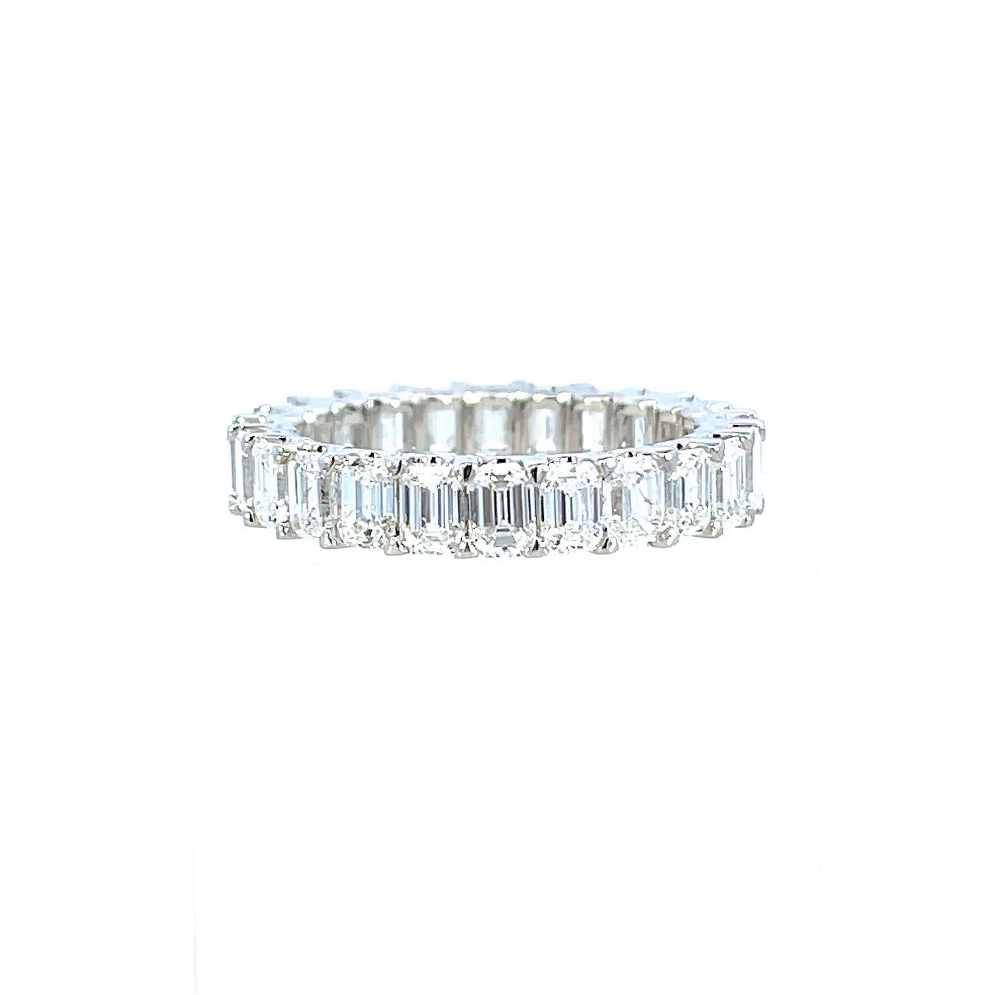18KW Diamond Eternity Band-EHR023556