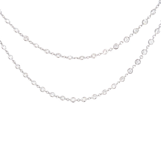 18 kt White gold Necklace