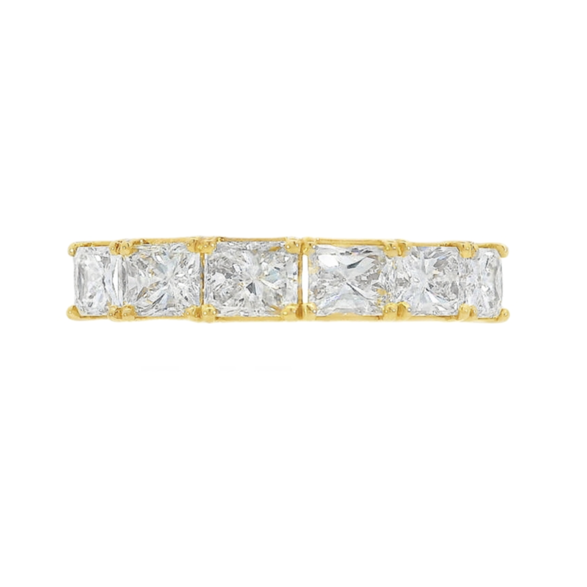 18K Yellow Gold - Diamond Band - J37032