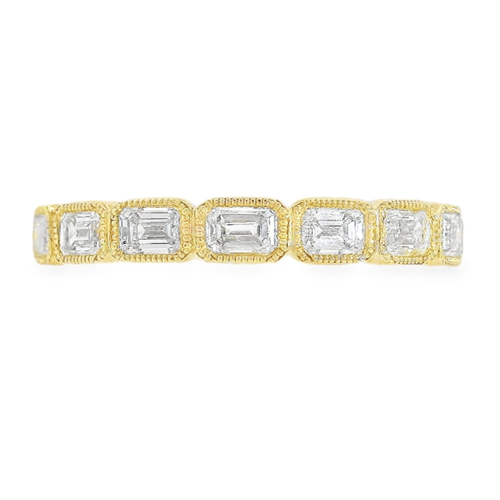 14K Yellow Gold - Diamond Band - J37321