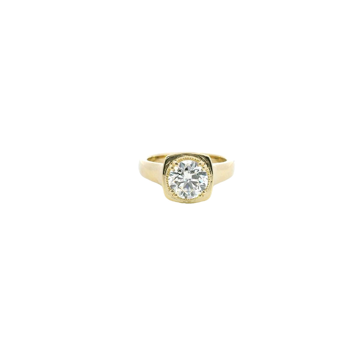 14K Yellow Gold - Engagement Ring - J37630