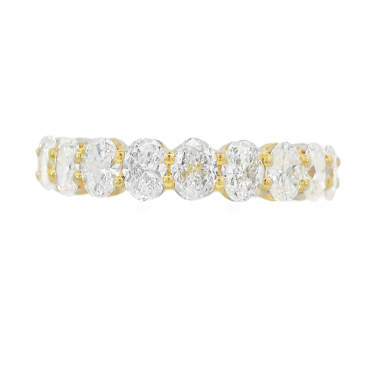 18K Yellow Gold Diamond Band - J37681