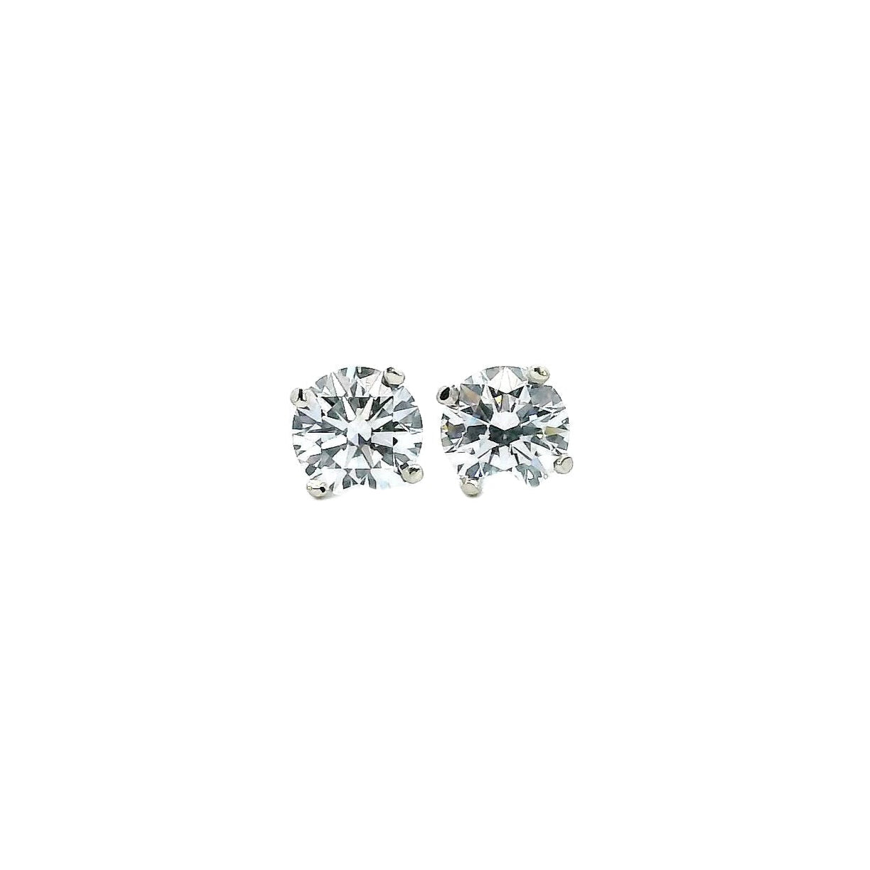 Diamond Stud Earrings - 0.80 ct tw - J37804