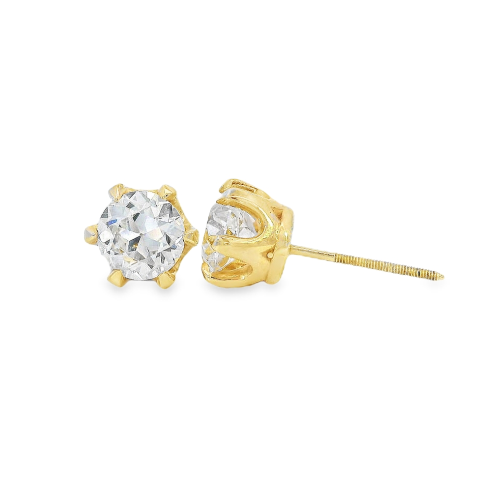 Lab Grown Diamond Studs - 2 ct tw - J38088