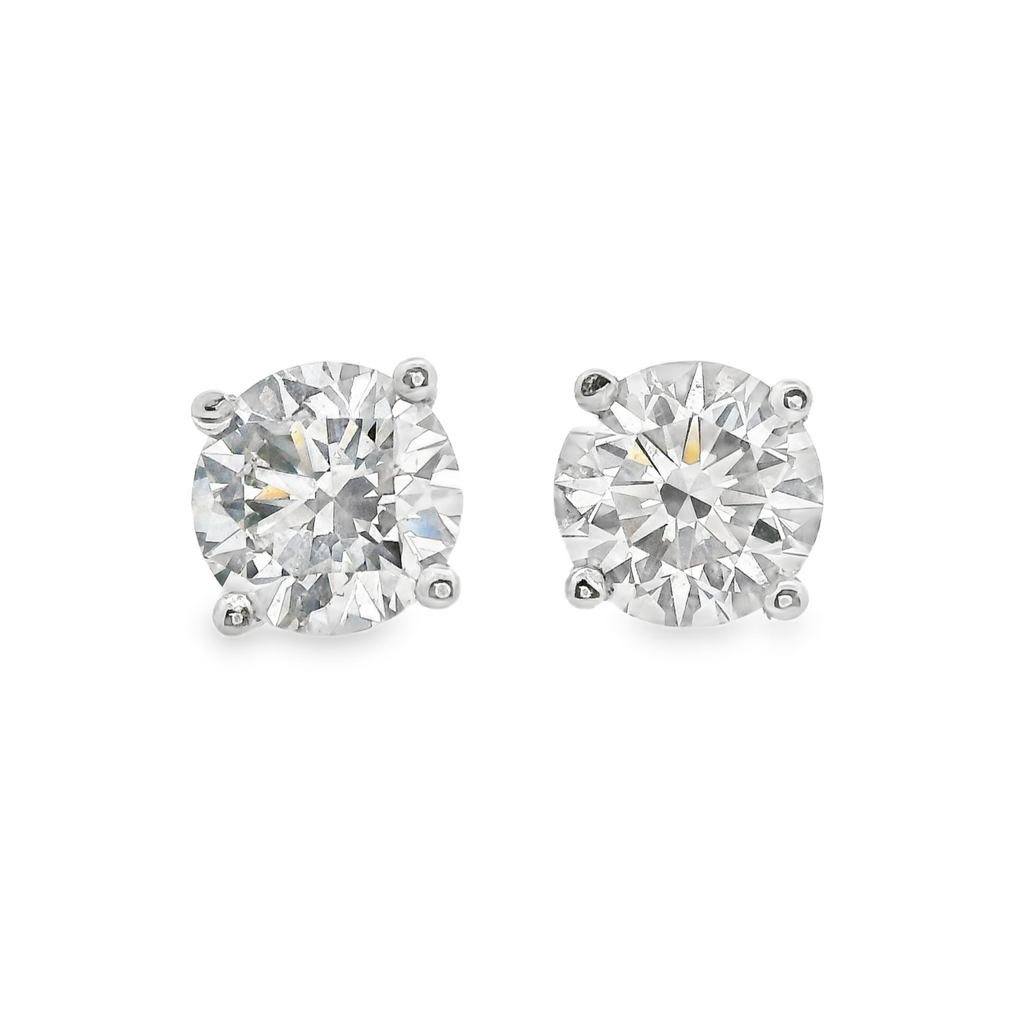 Diamond Stud Earrings - 1.40 ct tw - J38154