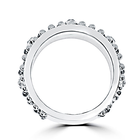 Sterling Silver - Diamond Fashion Band - 17095