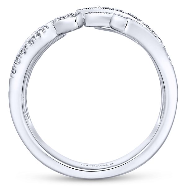 14K White Gold - Ladies Fashion Ring - J30240