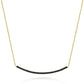 14k Yellow Gold Diamond Bar Necklace - NK4274Y4JBD