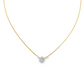 14K Yellow Gold - Diamond Necklace - J36299