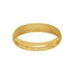 14K Yellow Gold - Cut Geometric Center Band - J36684