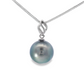 Sterling Silver - Grey Pearl Pendant - 16593