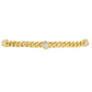 14K Yellow Gold - Bezel Set Diamond Bracelet - J35206