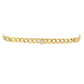 14K Yellow Gold - Diamond Link Bracelet - J35489