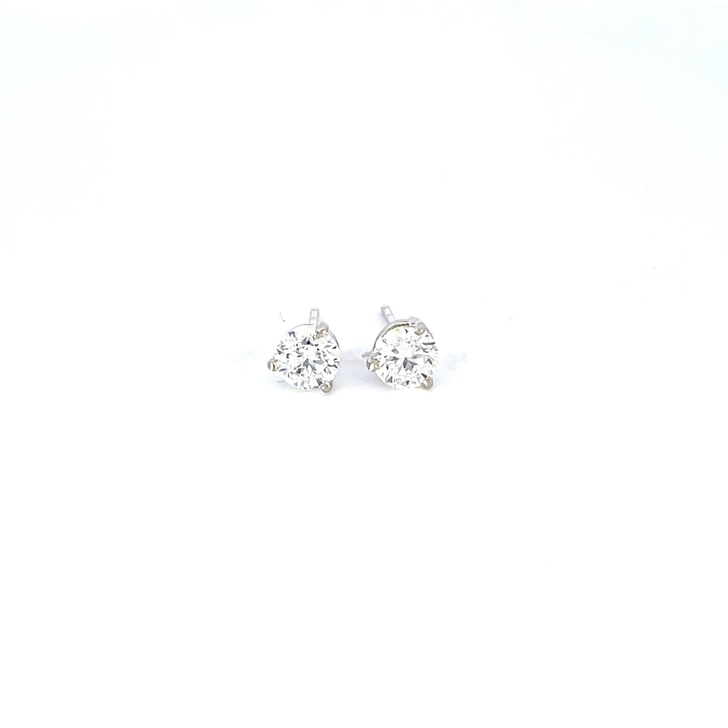 Diamond Stud Earrings, 1ct TW
