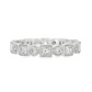 18K White Gold - Diamond Fashion Band - 23595