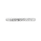 14K White Gold - Beaded Fashion Band - 2581