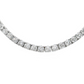 14K White Gold - 18in Diamond Tennis Necklace - J37311