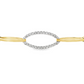 14K White & Yellow Gold - Fashion Bracelet - J32295