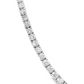 14K White Gold - 18in Diamond Tennis Necklace - J37311