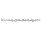 14K White Gold - Diamond Bracelet - J37456