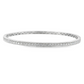 18K White Gold - Bangle Bracelet - J37485