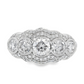 18K White Gold - Diamond Band - J31082