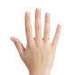 18K Rose Gold - Diamond Band - J32495