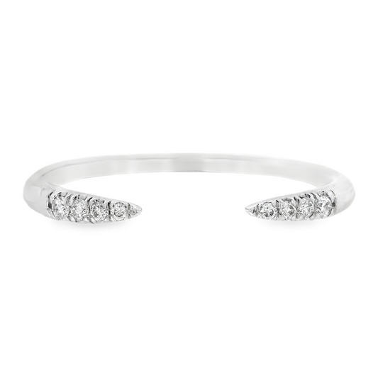 14K White Gold - Fashion Band - J33534