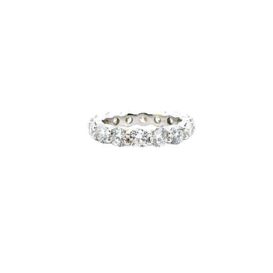 14kt White Gold Diamond Eternity Band - J33764