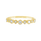 18K Yellow Gold - Ladies Diamond Band - J34397