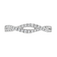 18K White Gold - Diamond Fashion Band - J34402