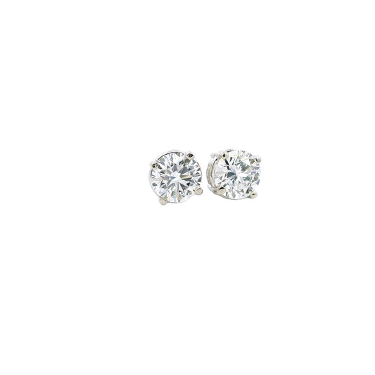 Diamond Stud Earrings - 1.10 ct tw - J34919