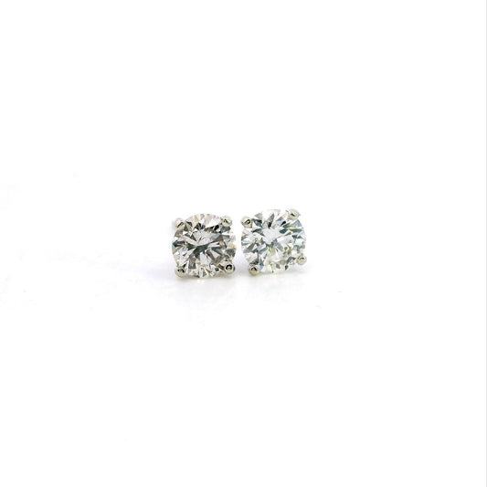 Diamond Stud Earrings - 0.71 ct tw - J36978