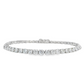18K White Gold - Diamond Tennis Bracelet - J35168