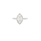 18KW Marquise Shape Diamond Engagement Ring