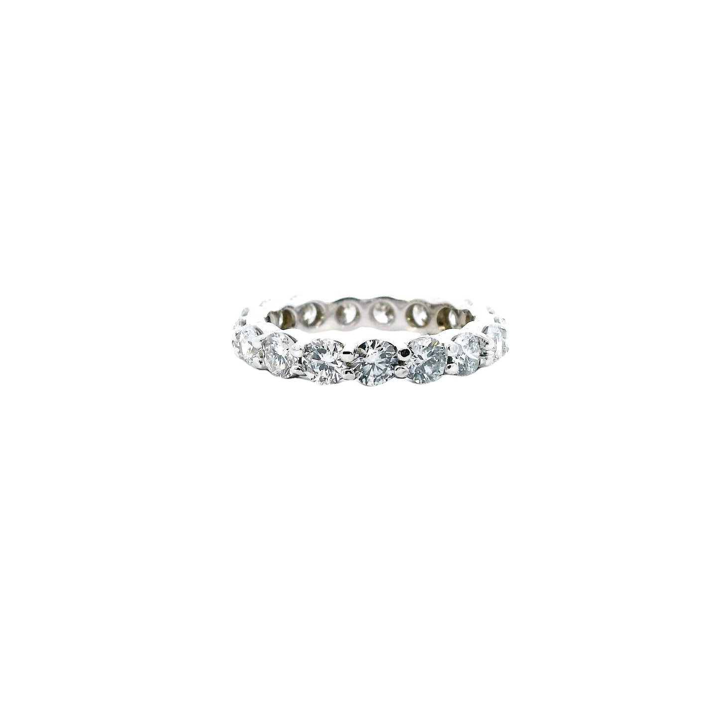 14kt White Gold Diamond Eternity Band - J35398