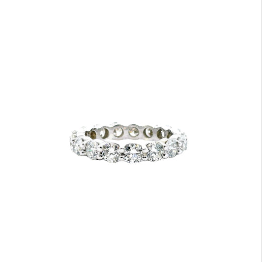 14kt White Gold Diamond Eternity Band - J35415