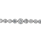 14K White Gold - Diamond Bracelet - J35482