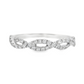 18K White Gold - Diamond Fashion Band - J35607