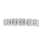 18K White Gold - Diamond Band - J35618
