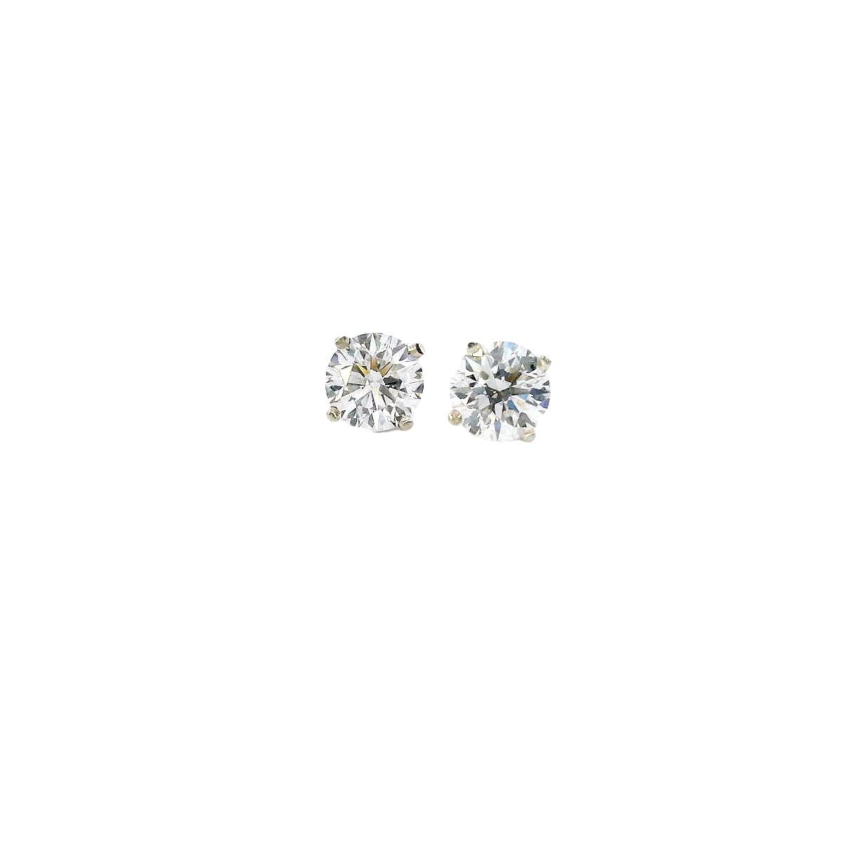 Diamond Stud Earrings - 1.00 ct tw - J35626