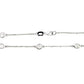 14kt White Gold Diamond Bracelet