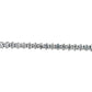 14K White Gold - Diamond Bracelet - J35854