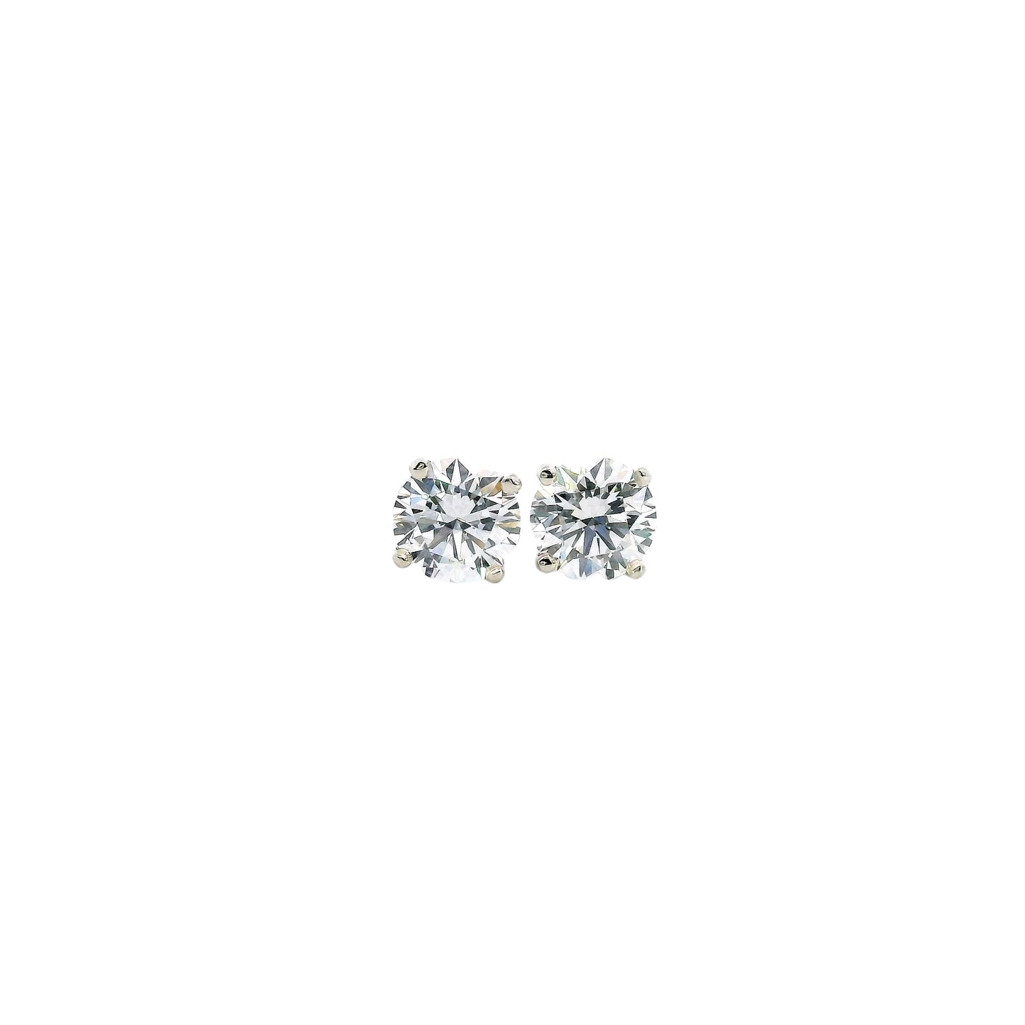 Diamond Stud Earrings - 0.80 ct tw - J35869